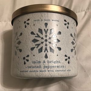 Twisted Peppermint Bath & Body Works Candle NTW